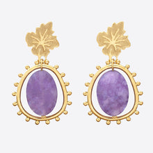 Afbeelding in Gallery-weergave laden, Amethist oorbellen - Shetla