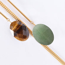 Afbeelding in Gallery-weergave laden, Shalashil combi stenen oorbellen