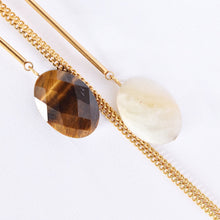 Afbeelding in Gallery-weergave laden, Shalashil combi stenen oorbellen