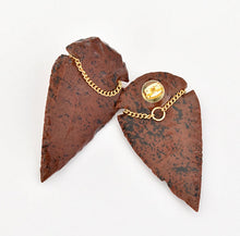 Afbeelding in Gallery-weergave laden, LIMITED Mahonie obsidiaan met ketting