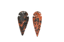 Afbeelding in Gallery-weergave laden, LIMITED Mahonie obsidiaan met ketting