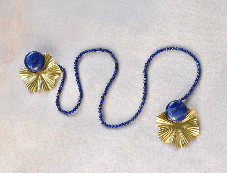 Sieraad in de schijnwerpers: geïnspireerd op Soemerië en Lapis Lazuli