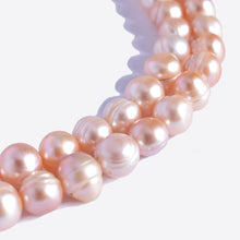 Afbeelding in Gallery-weergave laden, Aurora pearl – gelaagde roze parelketting
